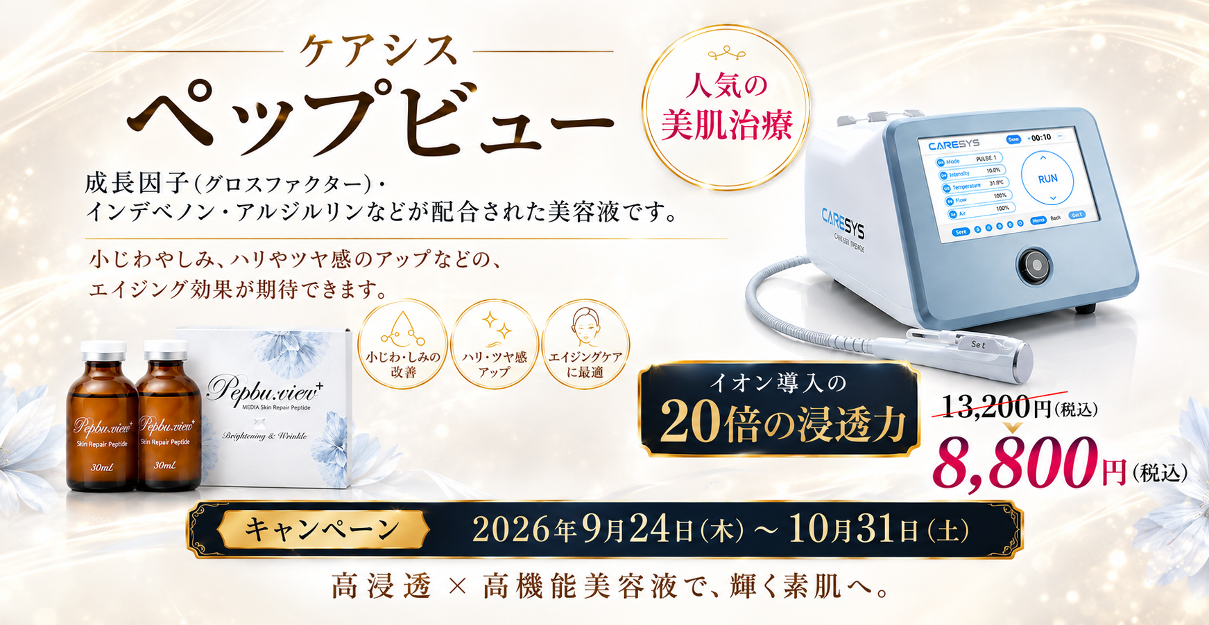 ケアシスペップビューキャンペーン